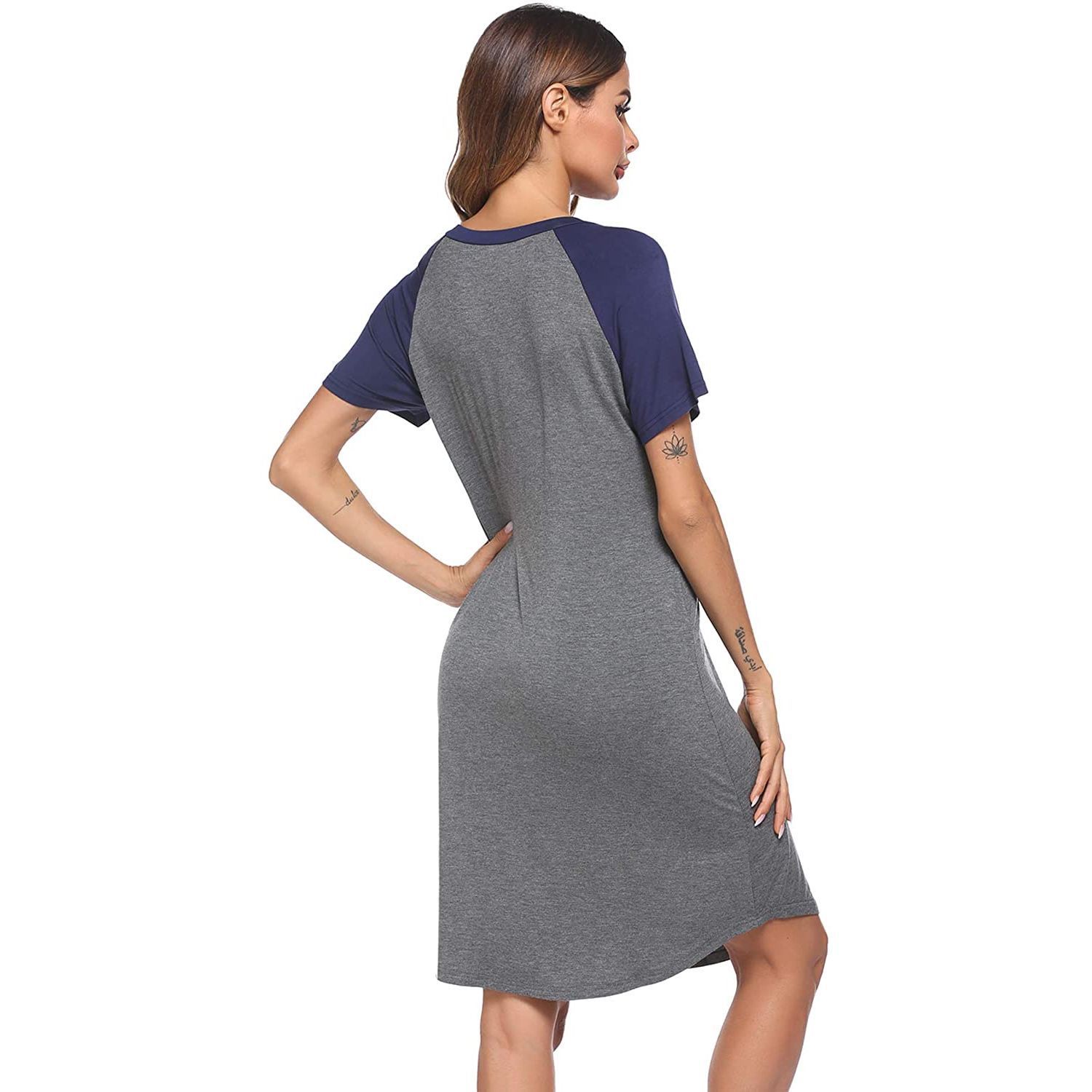 Breastfeeding Pregnant Women Casual Dresses Rayon Fabric
